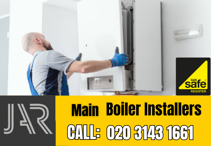 Main boiler installation Moorgate